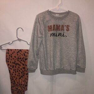 2Pcs. Sweat & Leggings for Girls